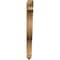 Ekena Millwork Funston Arts & Crafts Rough Sawn Bracket, Western Red Cedar, 4"W x 36"D x 44"H BKT04X36X44FST03RWR - alternate 2